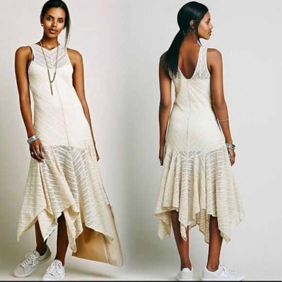 Revolve Free People Lila Love Lace Maxi Dress - Picture 1 of 13